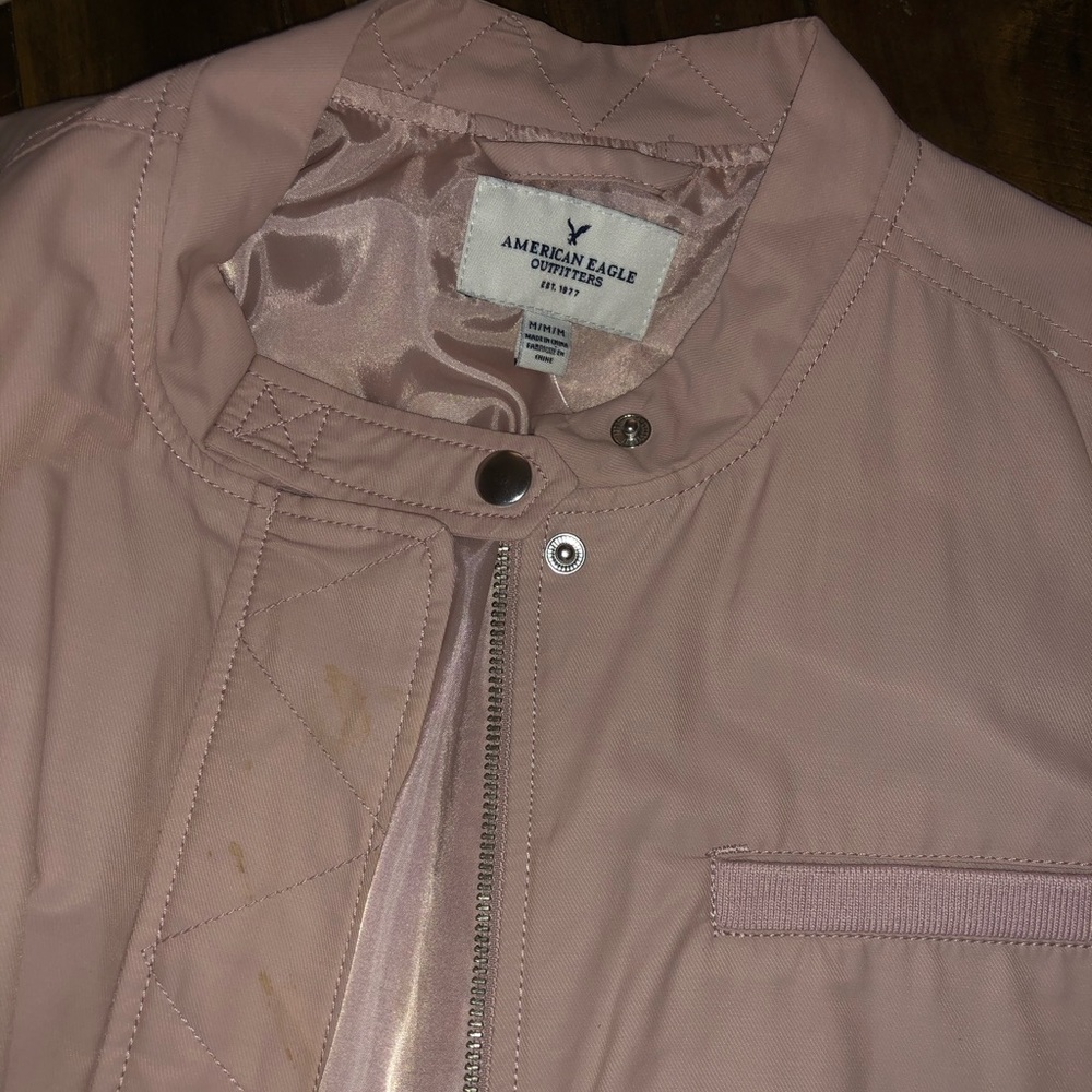American Eagle Bomber Jacket Medium - image 5